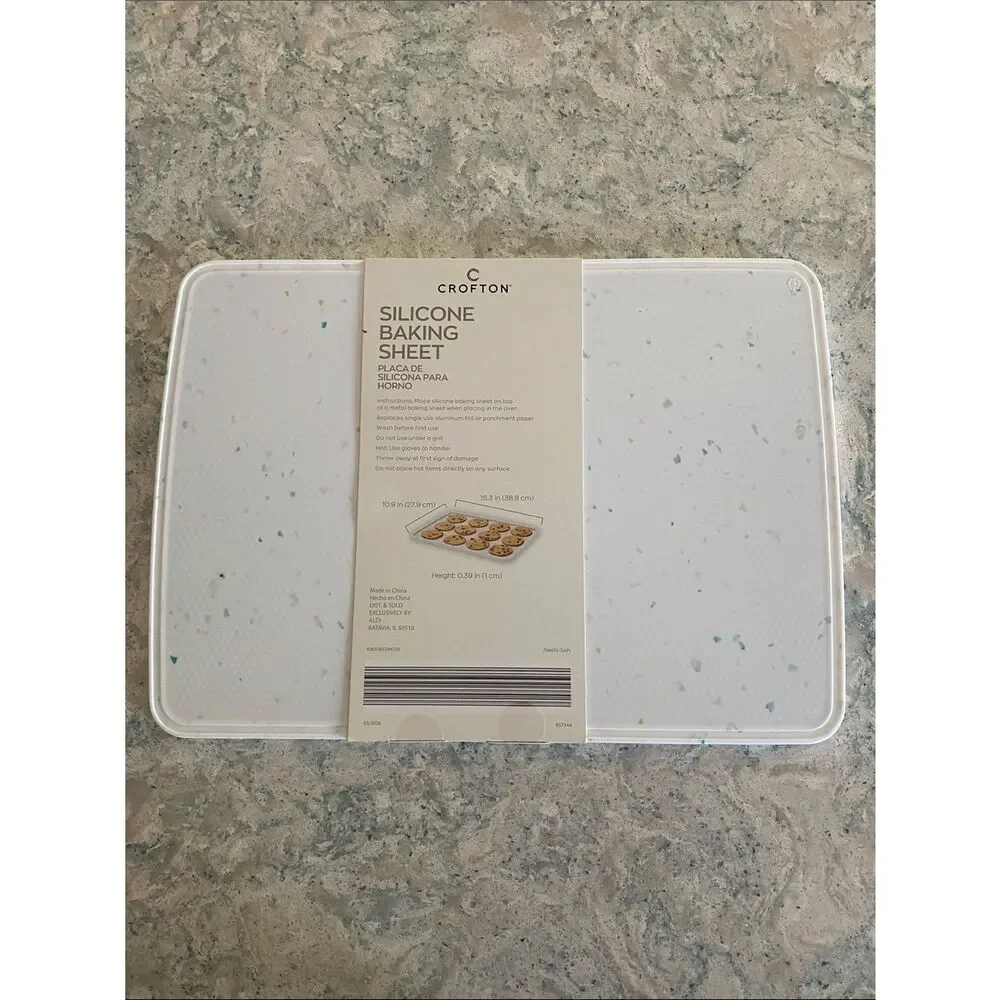 Crofton White Silicone Baking Sheet - Nonstick Baking Mat